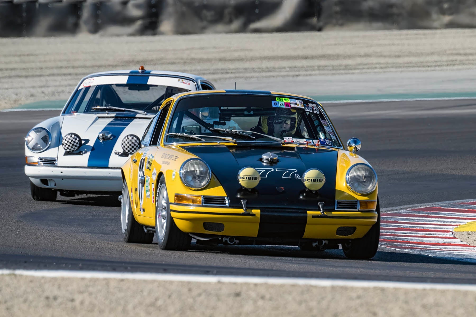 <p>Kevin Buckley - 1967 Porsche 911S at the 2024 Rolex Monterey Motorsport Reunion run at WeatherTech Raceway Laguna Seca</p>