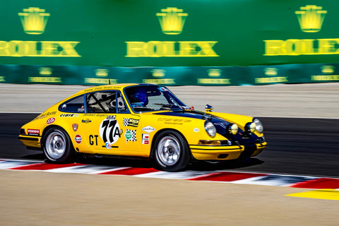 <p>Kevin Buckley - 1967 Porsche 911S at the 2024 Rolex Monterey Motorsport Reunion run at WeatherTech Raceway Laguna Seca</p>