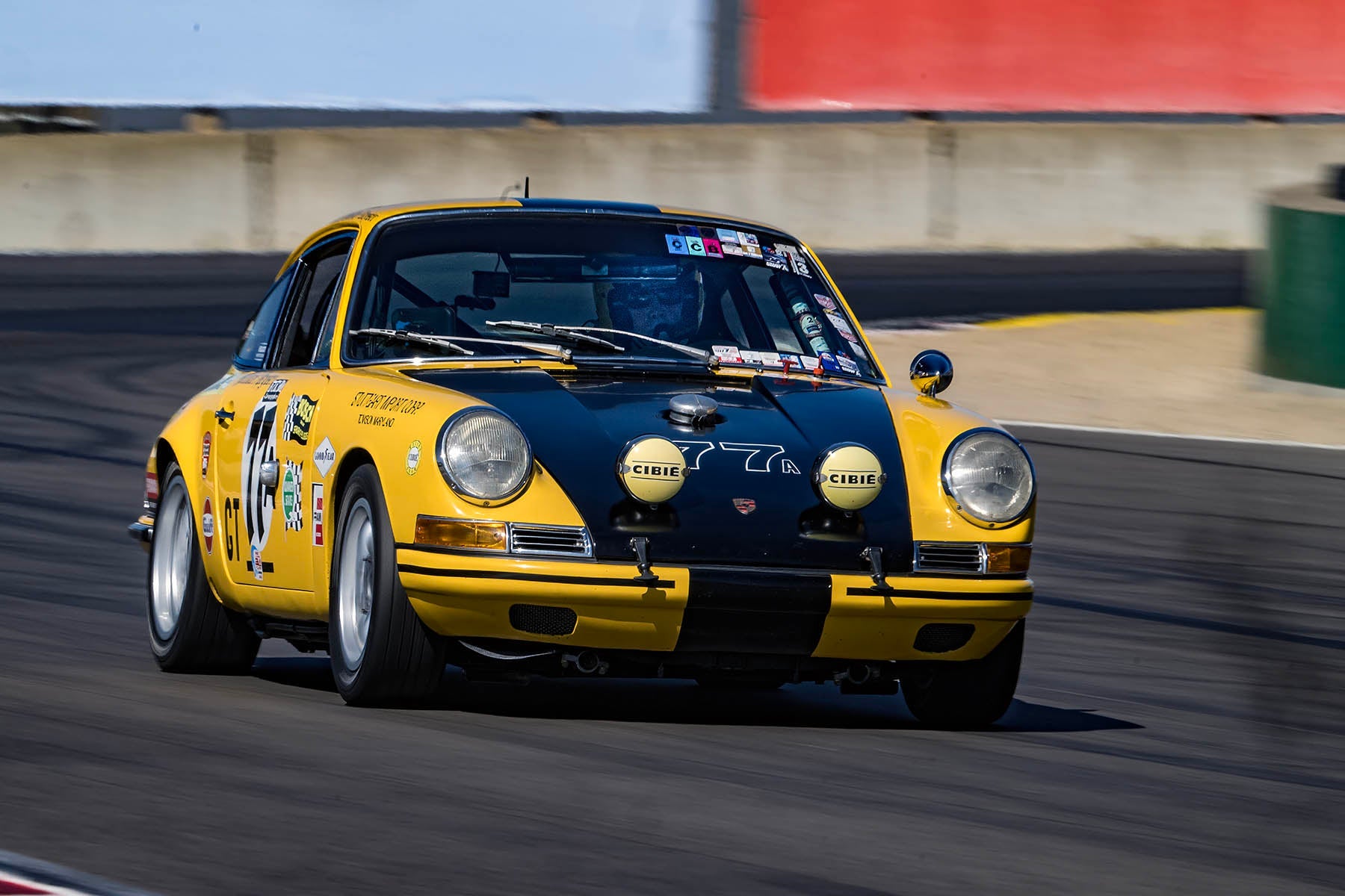 <p>Kevin Buckley - 1967 Porsche 911S at the 2024 Rolex Monterey Motorsport Reunion run at WeatherTech Raceway Laguna Seca</p>