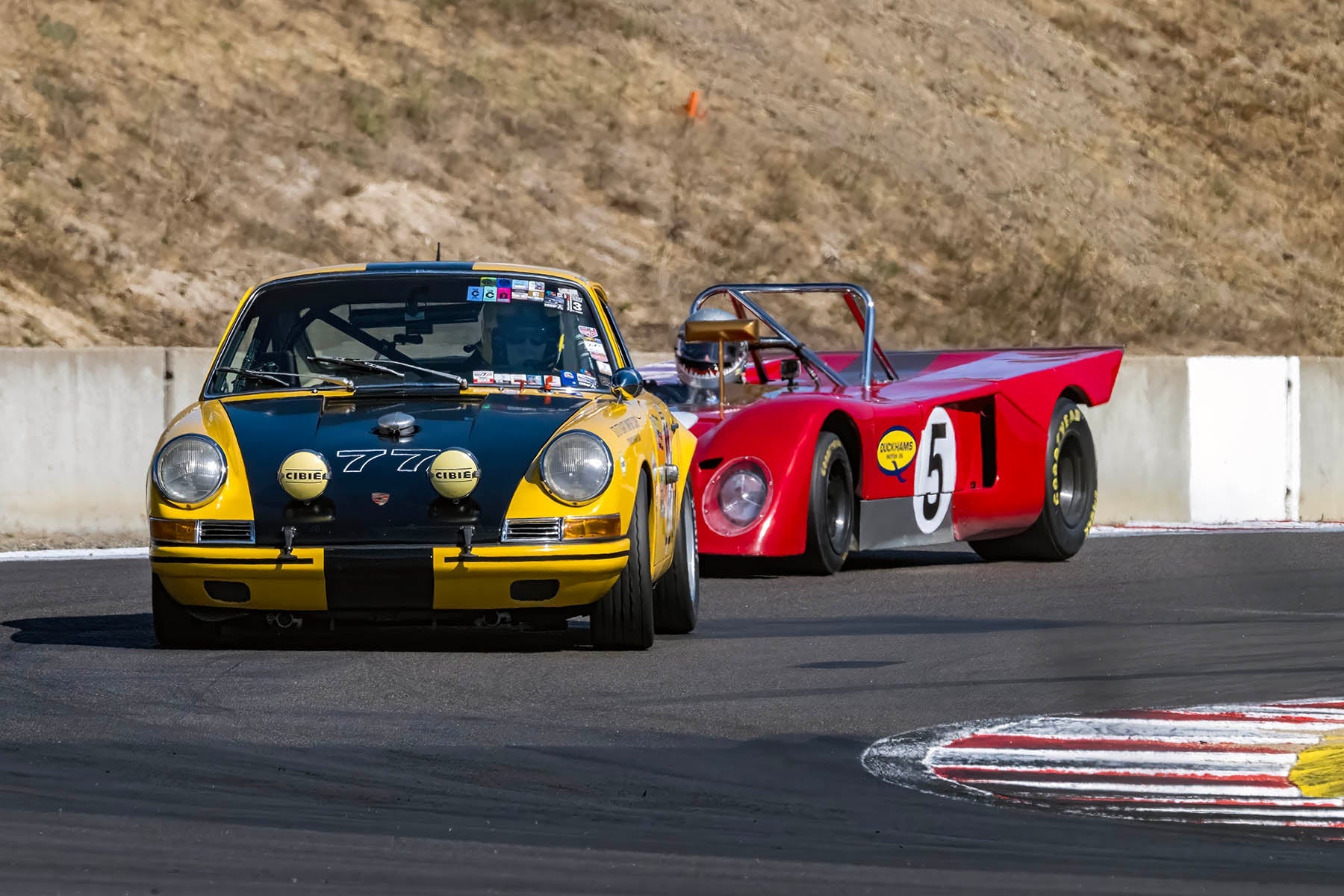 <p>Kevin Buckley - 1967 Porsche 911S at the 2024 Rolex Monterey Motorsport Reunion run at WeatherTech Raceway Laguna Seca</p>