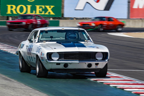 <p>Nelson Calle - 1969 Camaro at the 2024 Rolex Monterey Motorsport Reunion run at WeatherTech Raceway Laguna Seca</p>