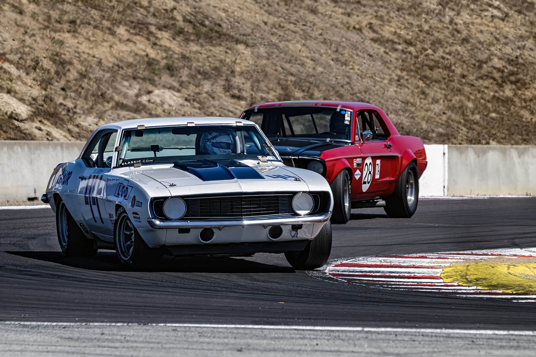 <p>Nelson Calle - 1969 Camaro at the 2024 Rolex Monterey Motorsport Reunion run at WeatherTech Raceway Laguna Seca</p>