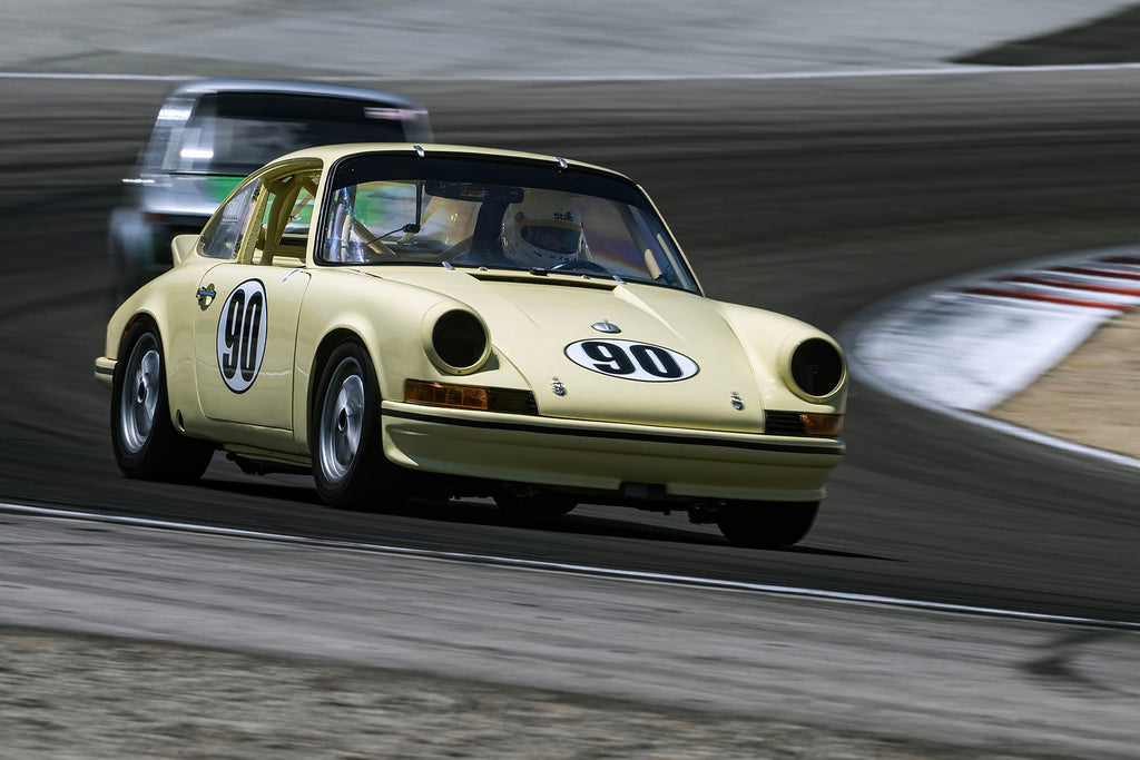 <p>Patrick Byrne - 1969 Ford Boss 302 Mustang at the 2024 Rolex Monterey Motorsport Reunion run at WeatherTech Raceway Laguna Seca</p>