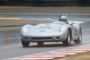 <p>Gregory Campbell - 1955 Porsche Devin Speedster at 2023 Rennsport Reunion 7 run at WeatherTech Raceway Laguna Seca</p>