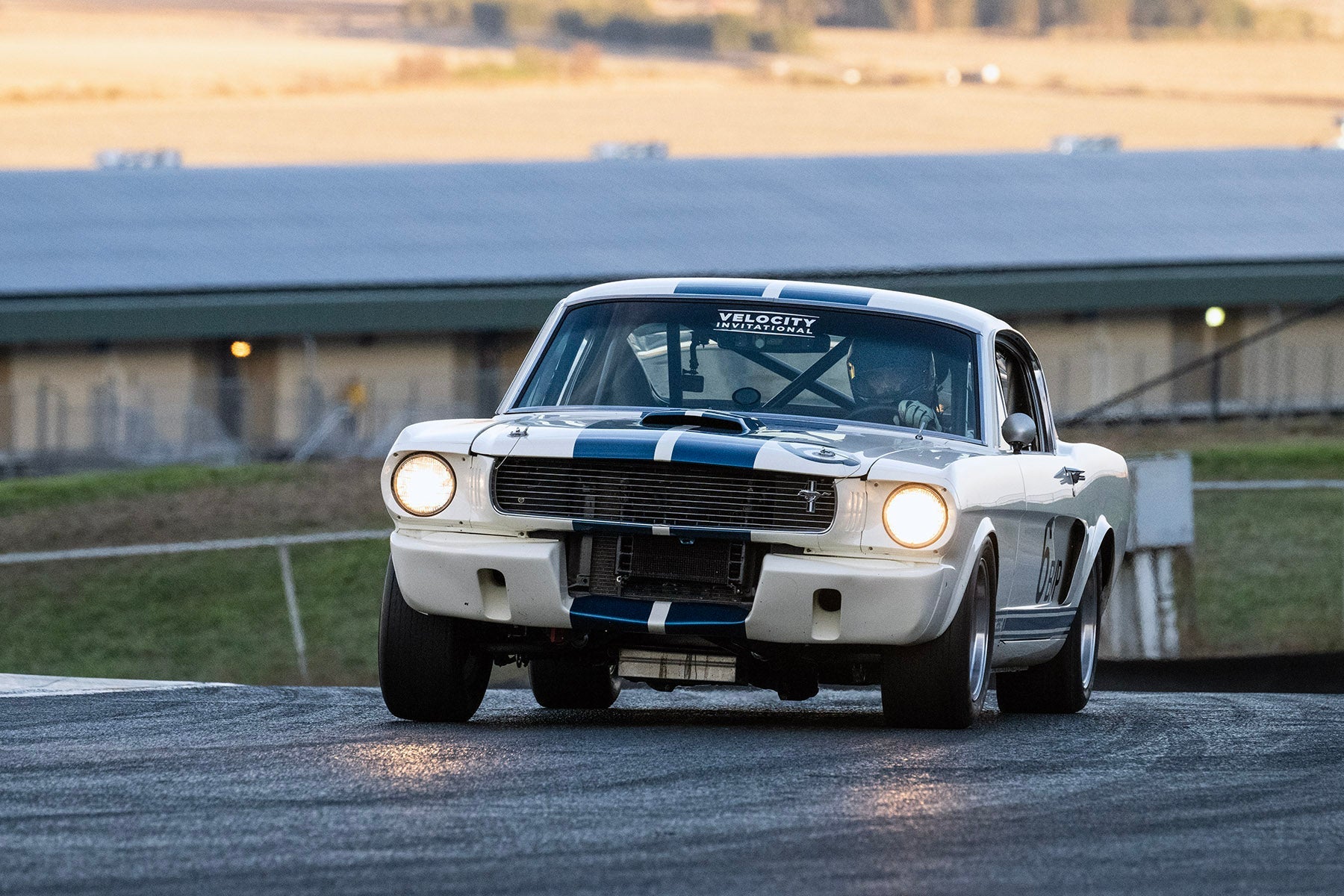 <p>Matt Johnson - 1966 Shelby GT350 at the 2023 Velocity Invitational run at Sonoma Raceway</p>