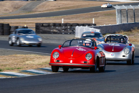<p>Paul Christensen - 1956 Porsche 356 A Speedster at the 2023 Velocity Invitational run at Sonoma Raceway</p>