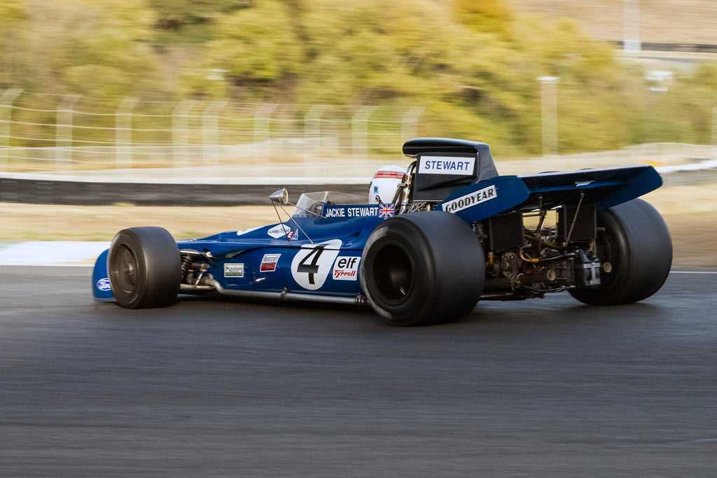 <p>John Dimmer - 1971 Tyrrell 004 at the 2023 Velocity Invitational run at Sonoma Raceway</p>