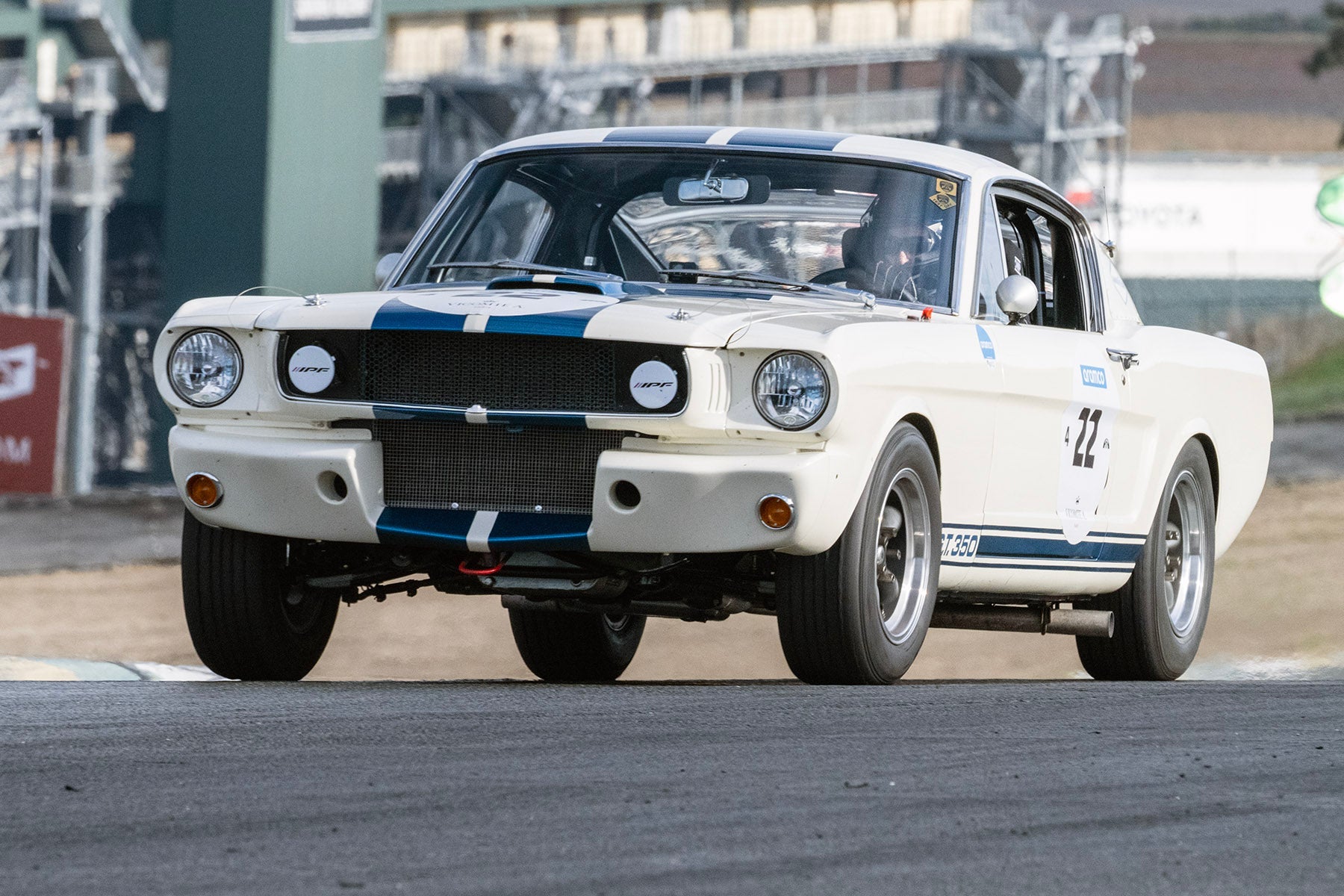 <p>Jim Guthrie/1966 Shelby GT 350 - 2023 SVRA Portland SpeedTour run at Portland International Racesway</p>