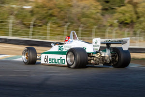<p>Bud Moeller - 1982 Williams FW08 at the 2023 Velocity Invitational run at Sonoma Raceway</p>