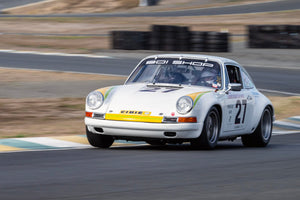 <p>Nelson Calle - 1967 Porsche 911 GTU at the 2023 Velocity Invitational run at Sonoma Raceway</p>